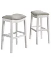 ALATERRE ALATERRE WILLISTON SET OF 2 BAR HEIGHT STOOLS