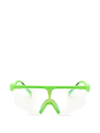 Alba Optics Geometric Sunglasses In Green