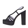 Albano Sandals Black In Nero Neri E Grigi