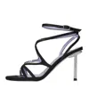 Albano Sandals Black In Nero Neri E Grigi