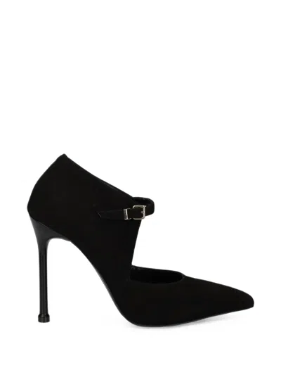 Albano Suede Pointed-toe Pumps In Multi