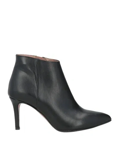 Albano Woman Ankle Boots Black Size 10 Leather