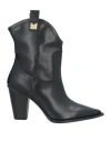 Albano Woman Ankle Boots Black Size 11 Calfskin