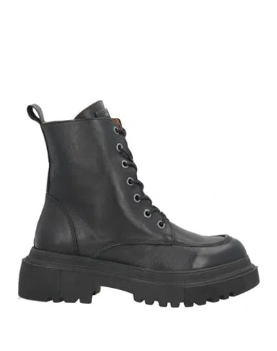 Albano Woman Ankle Boots Black Size 7 Calfskin