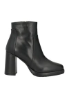 Albano Woman Ankle Boots Black Size 8 Calfskin