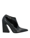 Albano Woman Ankle Boots Black Size 8 Calfskin In Black