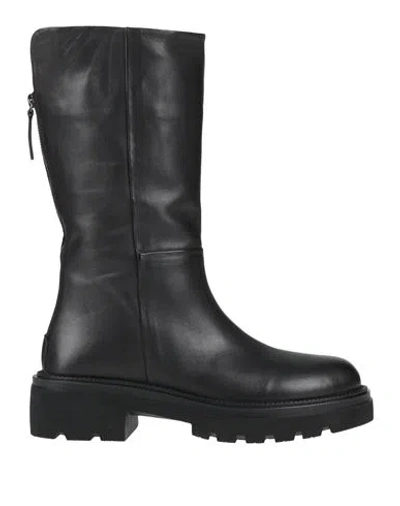 Albano Woman Boot Black Size 10 Leather
