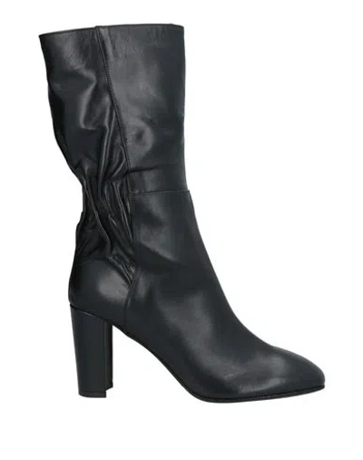 Albano Woman Boot Black Size 6 Leather