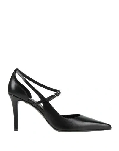 Albano Woman Pumps Black Size 5 Calfskin