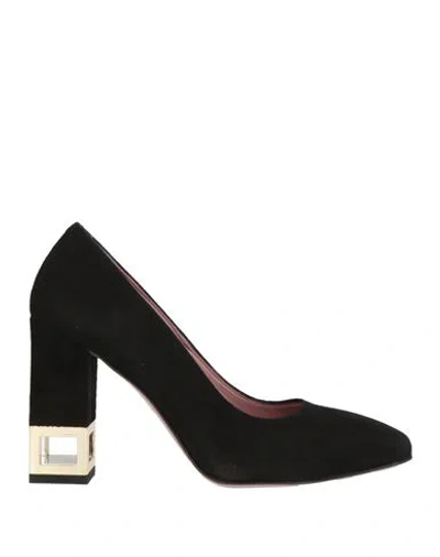 Albano Woman Pumps Black Size 7 Leather