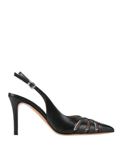 Albano Woman Pumps Black Size 8 Calfskin