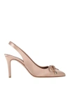 Albano Woman Pumps Blush Size 10 Textile Fibers In Pink