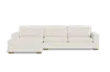 Albany Park Barton Chaise Sectional In White