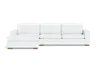Albany Park Barton Chaise Sectional In White