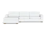 Albany Park Barton Chaise Sectional In White