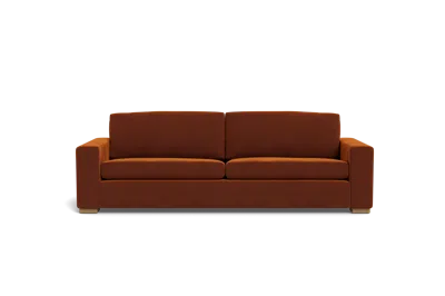 Albany Park Barton Sofa In Orange
