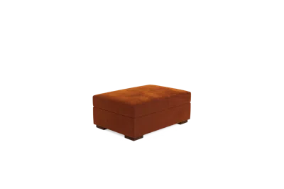 Albany Park Barton Storage Ottoman In Brown