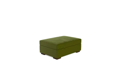 Albany Park Barton Storage Ottoman In Green
