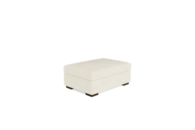Albany Park Barton Storage Ottoman In White