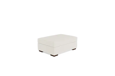 Albany Park Barton Storage Ottoman In White