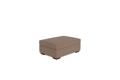 Albany Park Barton Storage Ottoman In Brown