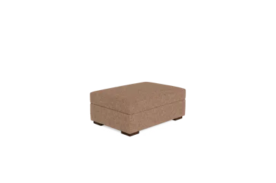 Albany Park Barton Storage Ottoman In Brown