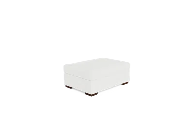 Albany Park Barton Storage Ottoman In White