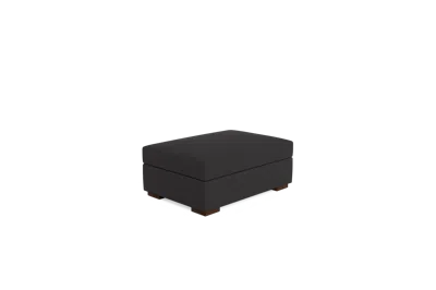 Albany Park Barton Storage Ottoman In Black