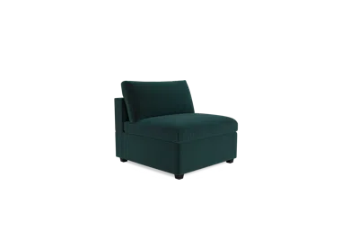 Albany Park Kova Box Cushion Armless In Green