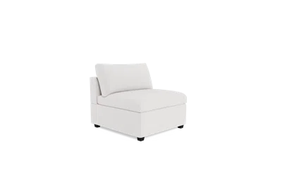 Albany Park Kova Box Cushion Armless In White