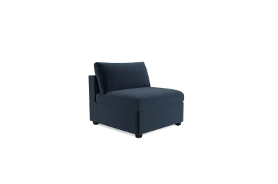 Albany Park Kova Box Cushion Armless In Blue