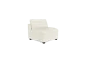 Albany Park Kova Box Cushion Armless In White