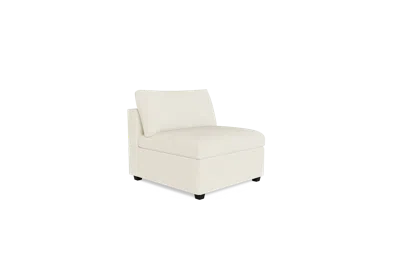 Albany Park Kova Box Cushion Armless In White