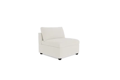 Albany Park Kova Box Cushion Armless In White