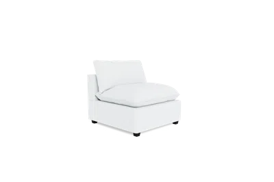 Albany Park Kova Box Cushion Armless In White