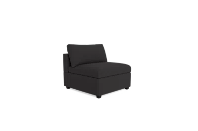 Albany Park Kova Box Cushion Armless In Black