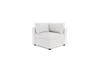 Albany Park Kova Box Cushion Corner In White