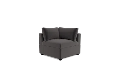 Albany Park Kova Box Cushion Corner In Gray