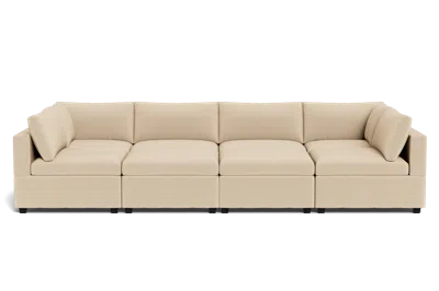 Albany Park Kova Box Cushion Grand Pit In Nude