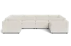 Albany Park Kova Box Cushion Grand U-shape In White