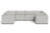 Albany Park Kova Box Cushion Grand U-shape In White