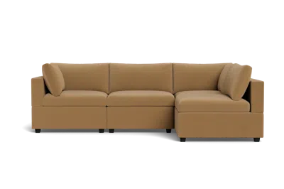 Albany Park Kova Box Cushion L-shape In Nude