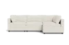 Albany Park Kova Box Cushion L-shape In White