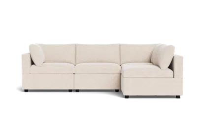 Albany Park Kova Box Cushion L-shape In Neutral