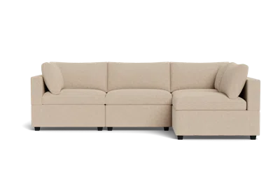 Albany Park Kova Box Cushion L-shape In Neutral