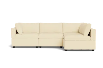 Albany Park Kova Box Cushion L-shape In Neutral