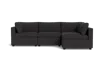 Albany Park Kova Box Cushion L-shape In Black