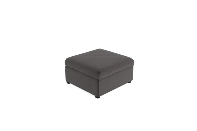 Albany Park Kova Box Cushion Ottoman In Gray