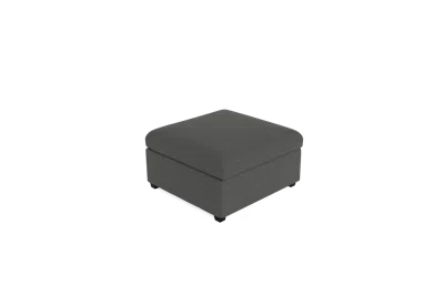 Albany Park Kova Box Cushion Ottoman In Gray