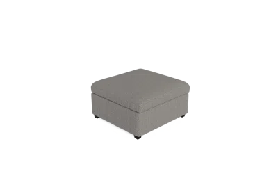 Albany Park Kova Box Cushion Ottoman In Gray